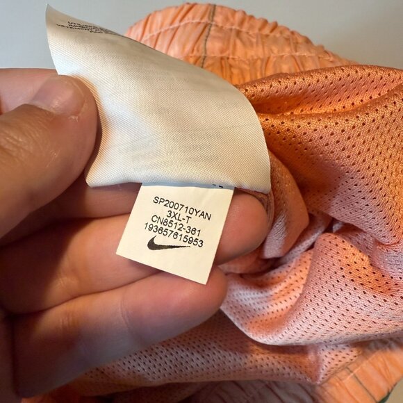 Nike Men 3XLT Flight Series Windbreaker Jogger Pants Retro Colorful Mesh Active - Picture 5 of 9